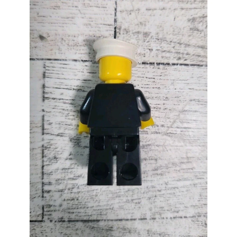 Vintage Brown Police Sticker Torso  1970's Vintage LEGO Cop Minifigure